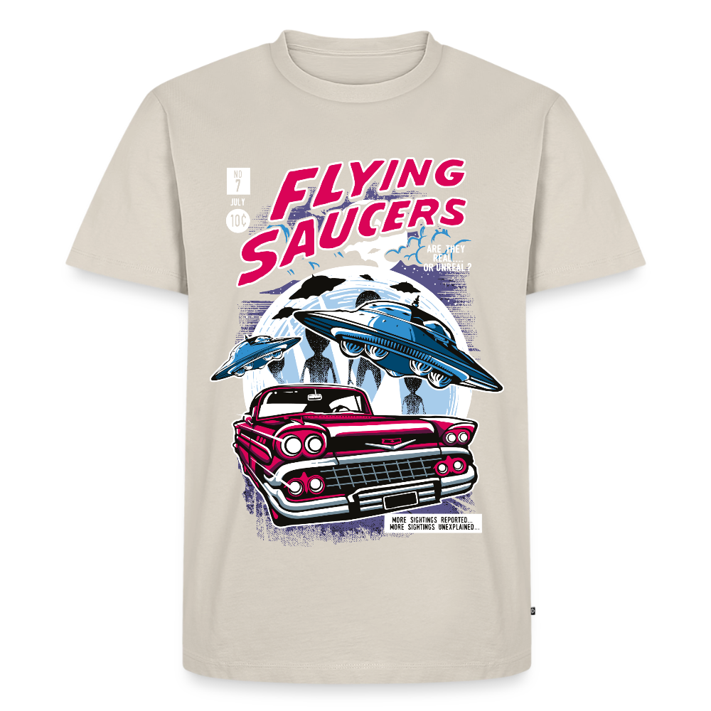 FLYING SAUCERS Premium T-Shirt - beige