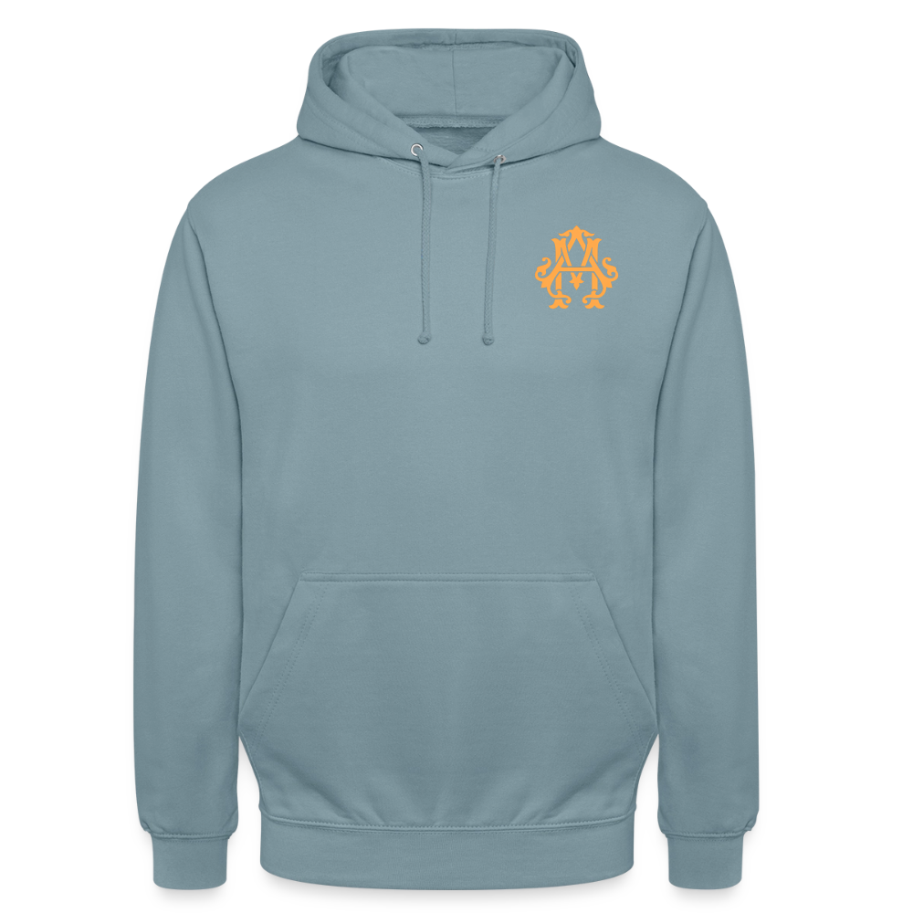 #TEAM adligemotivation Hoodie - stonewash blue