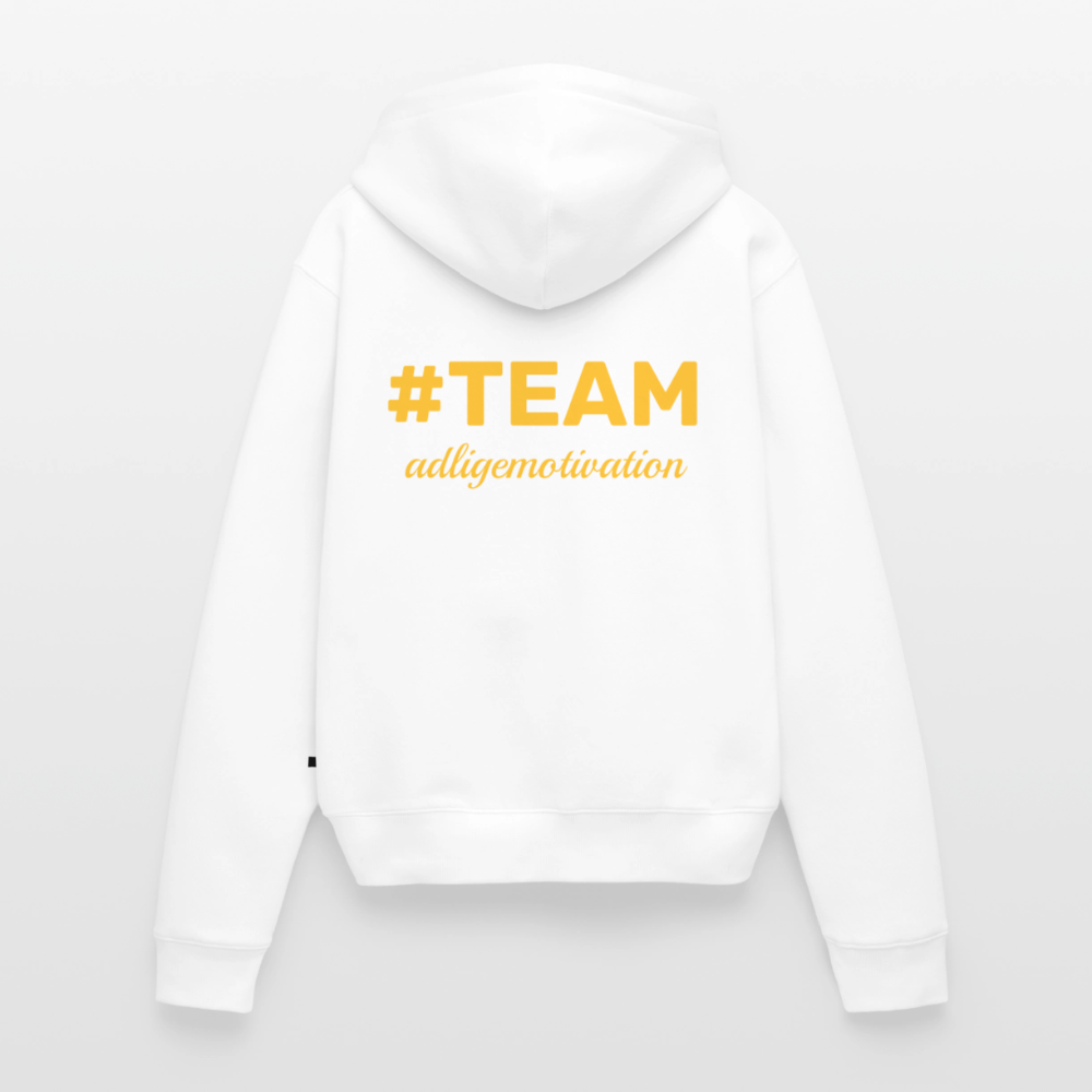 #TEAM adligemotivation Premium Logo Hoodie - white