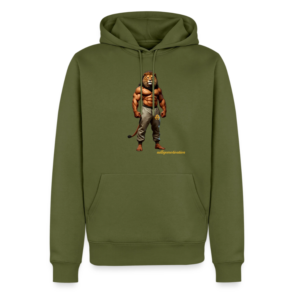 Löwenmann Premium Hoodie - khaki