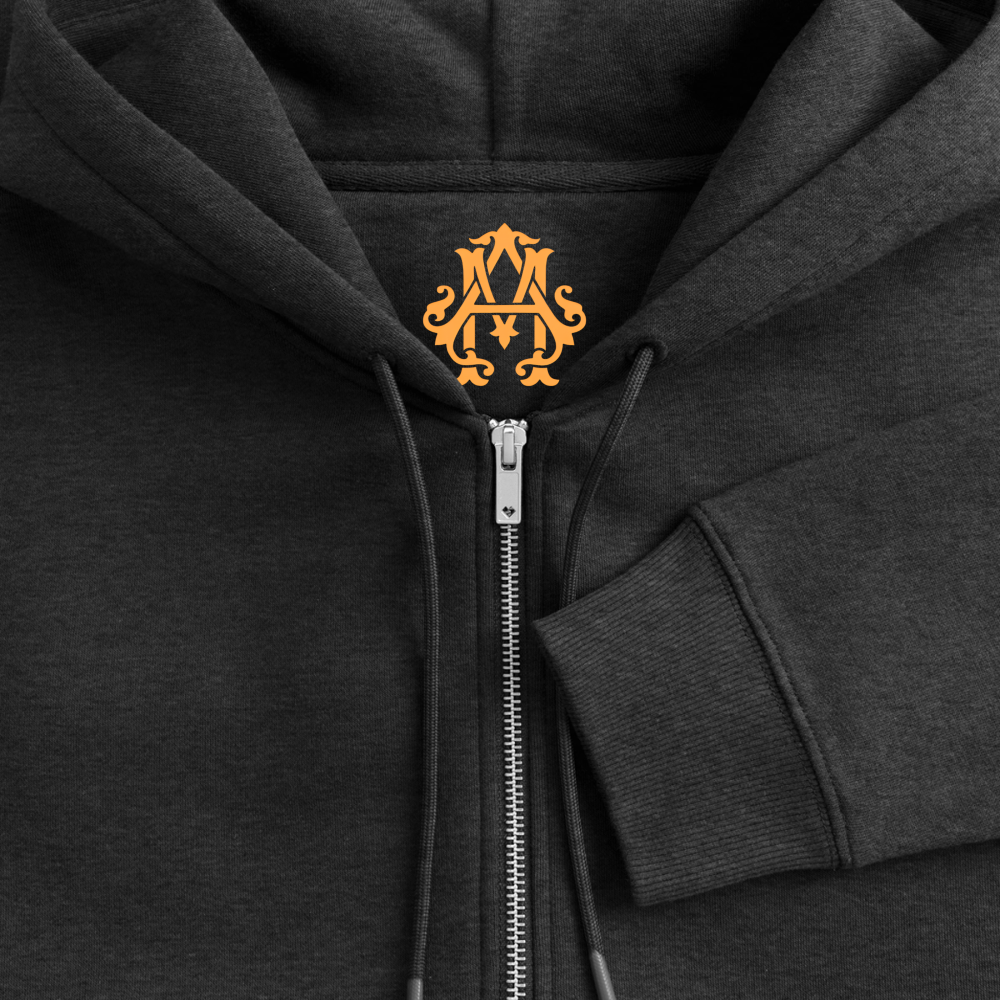 BOCK DRAUF Premium Sweatjacke - heather anthracite