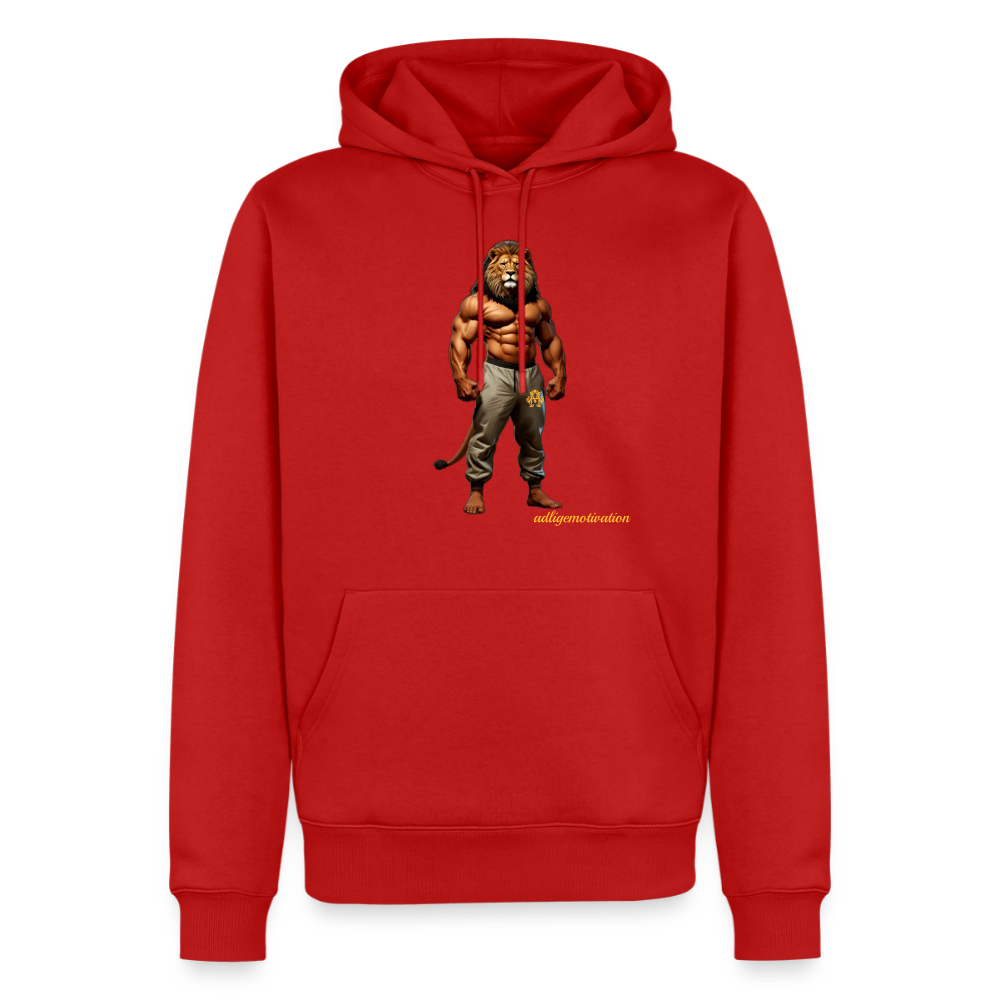 Löwenmann Premium Hoodie - red