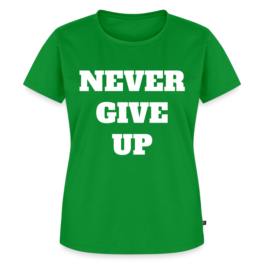 Never give up Premium T-Shirt - green