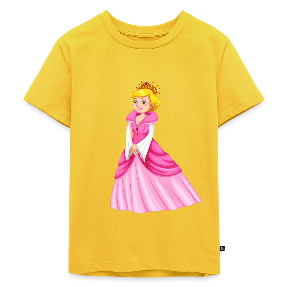 Prinzessin Premium Kinder T-Shirt - sun yellow