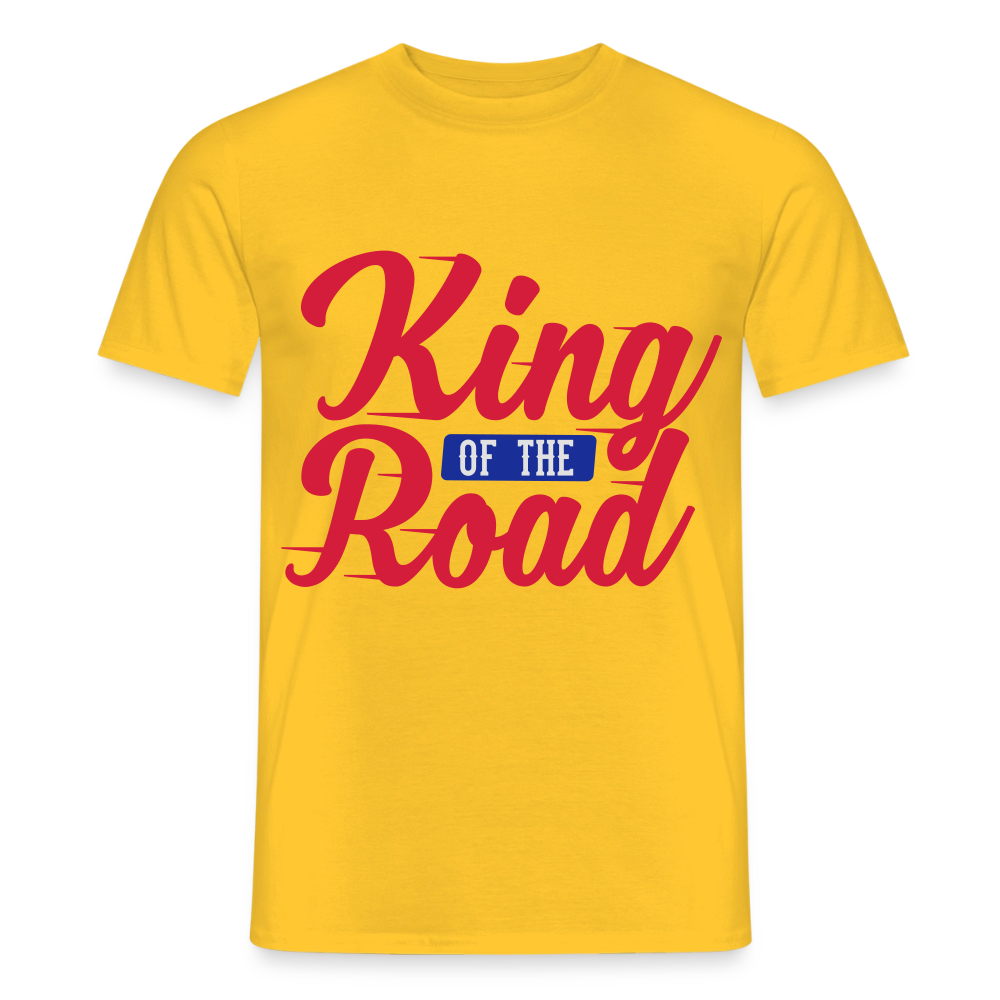King of the Road T-Shirt - yellow