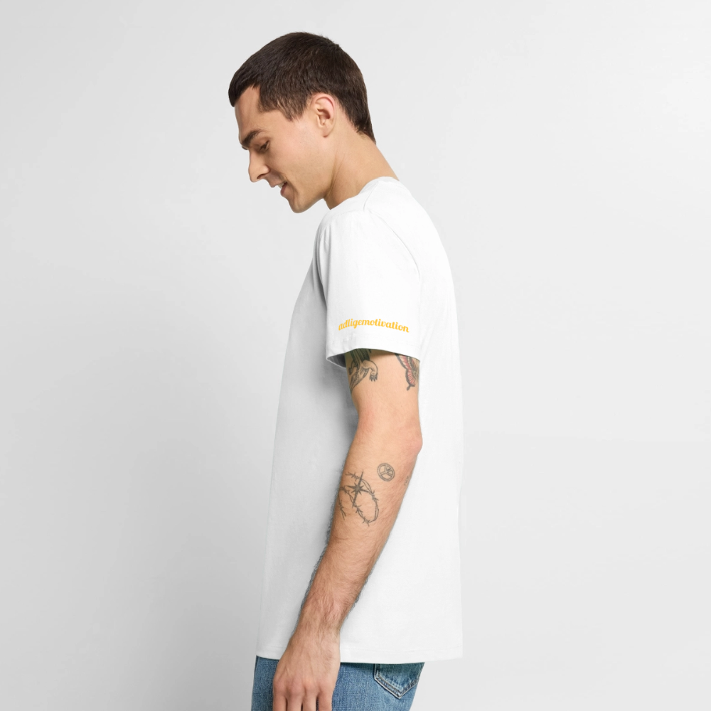 adligemotivations Logo Premium T-Shirt - white