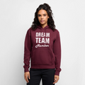 Dreamteam Premium Hoodie Woman - burgundy