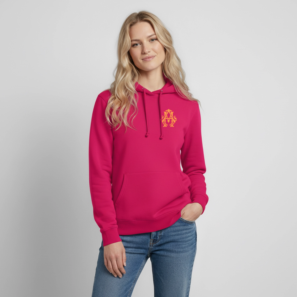 #TEAM adligemotivation Logo Hoodie - dark pink