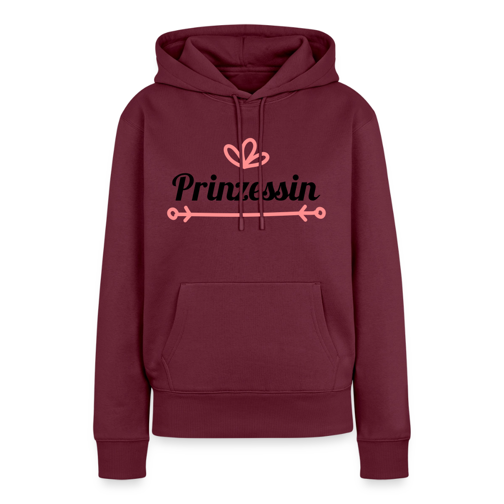 Prinzessin Premium Hoodie - burgundy