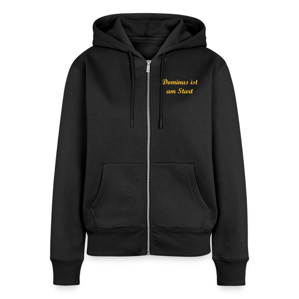Dominus ist am Start Premium Sweatjacke Woman - black