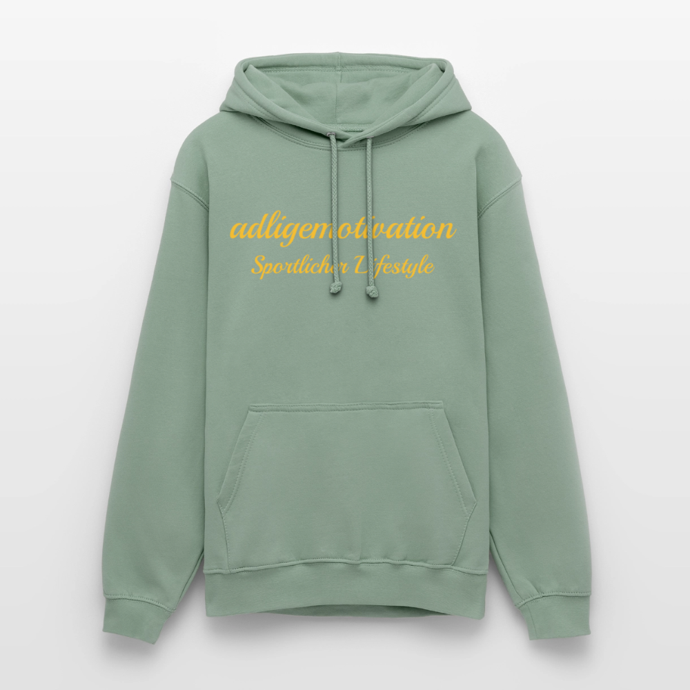 Sportlicher Lifestyle Hoodie - steel green
