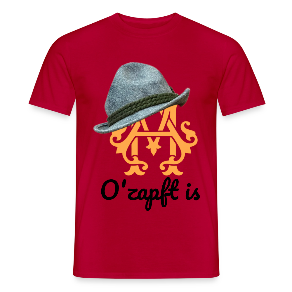 O´zapft is T-Shirt - red