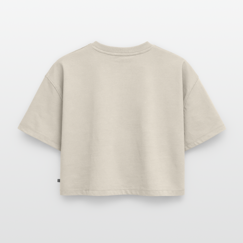 Cropped Premium T-Shirt - beige
