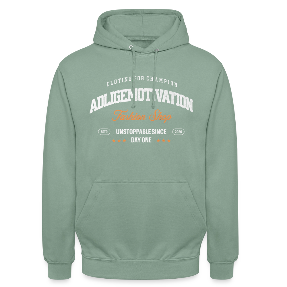 CLOTING FOR CHAMPION Hoodie - steel green