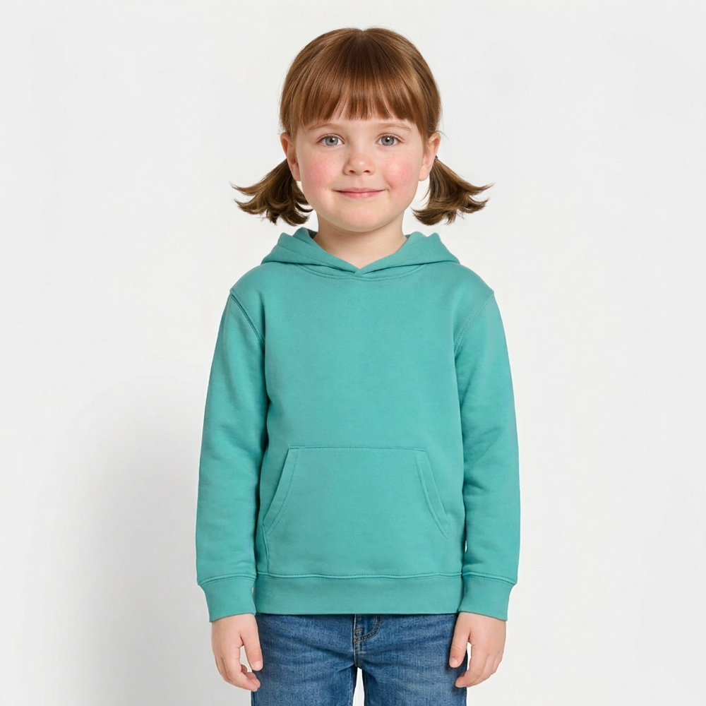 Hunde mit Brille Premium Kinder Hoodie - pool blue