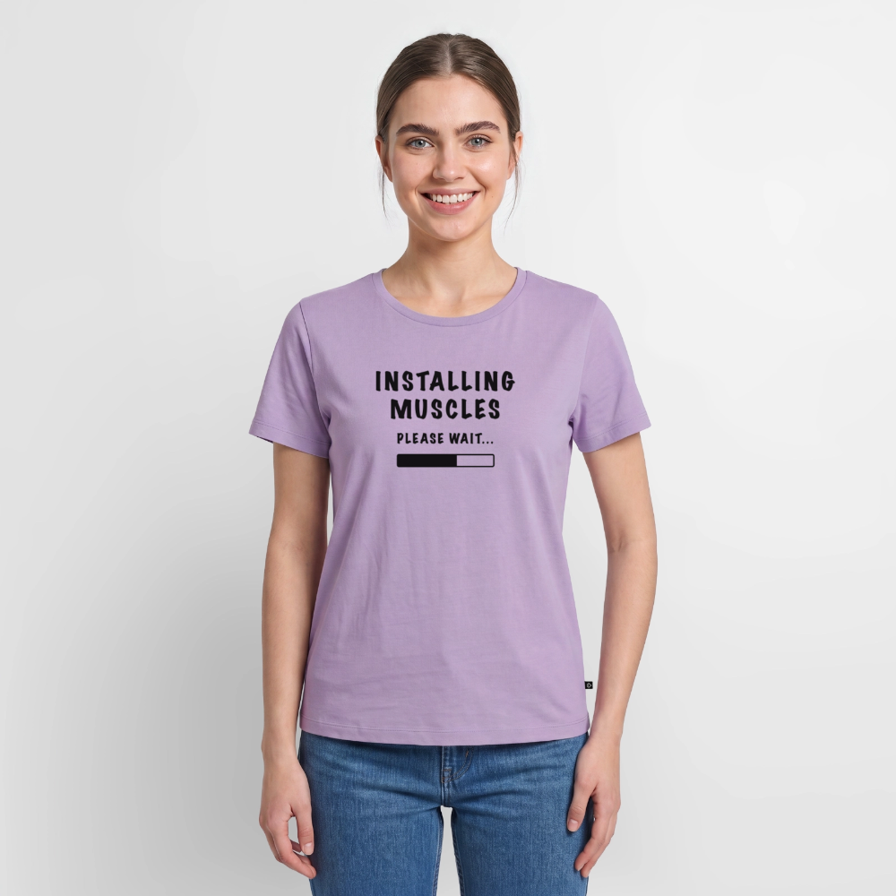 INSTALLING MUSCLES Premium  T-Shirt - lavender
