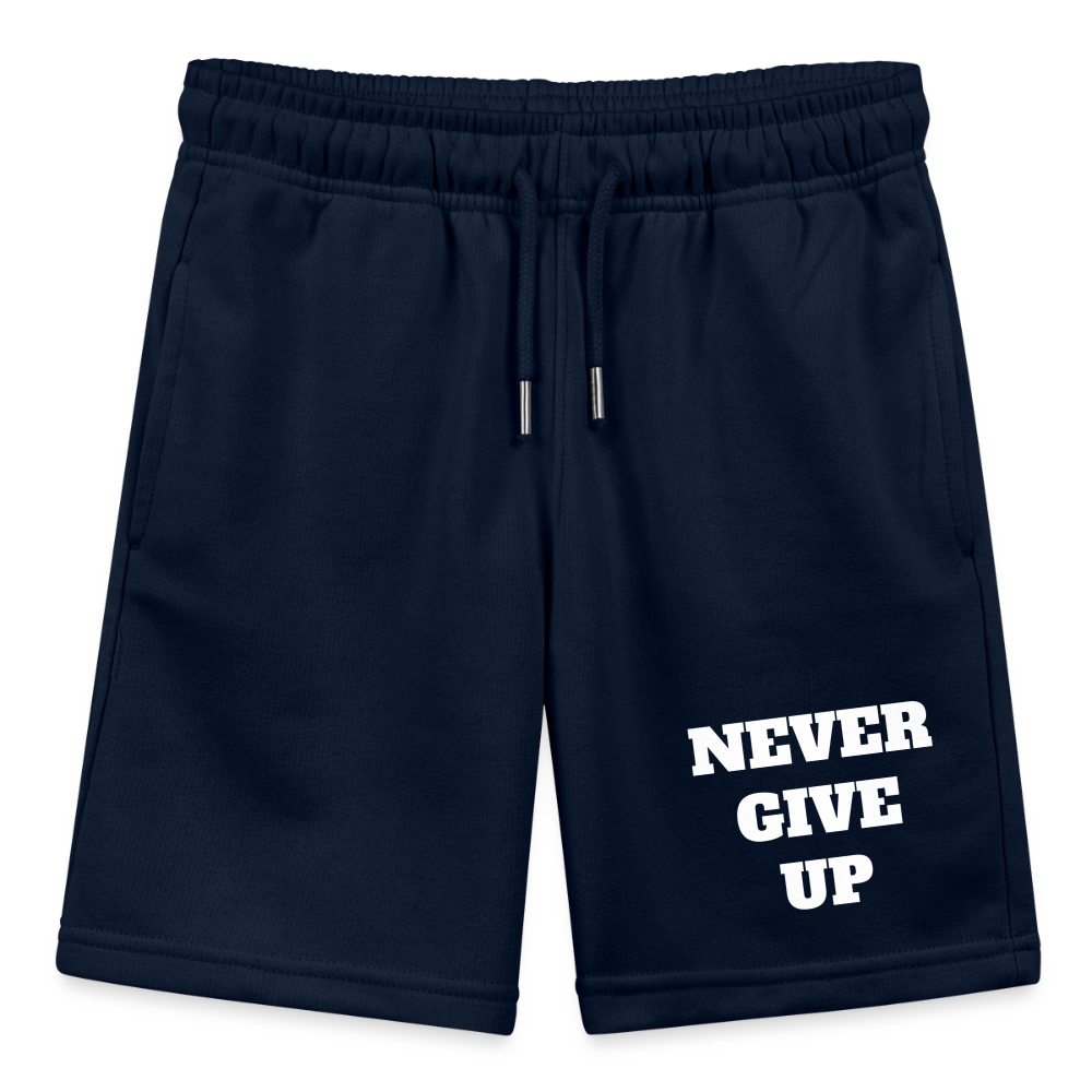 Never give up Premium Teenager Shorts - navy