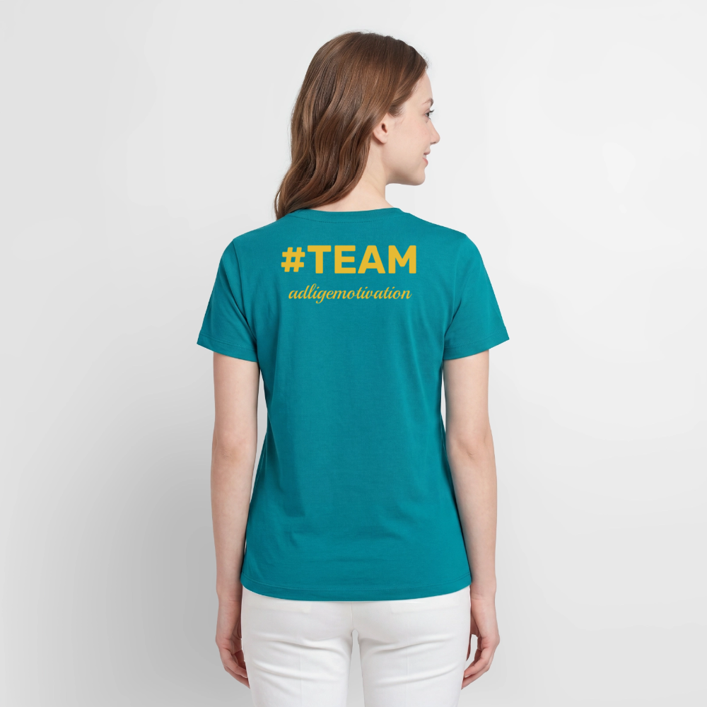 #TEAM adligemotivation Premium T-Shirt - petrol