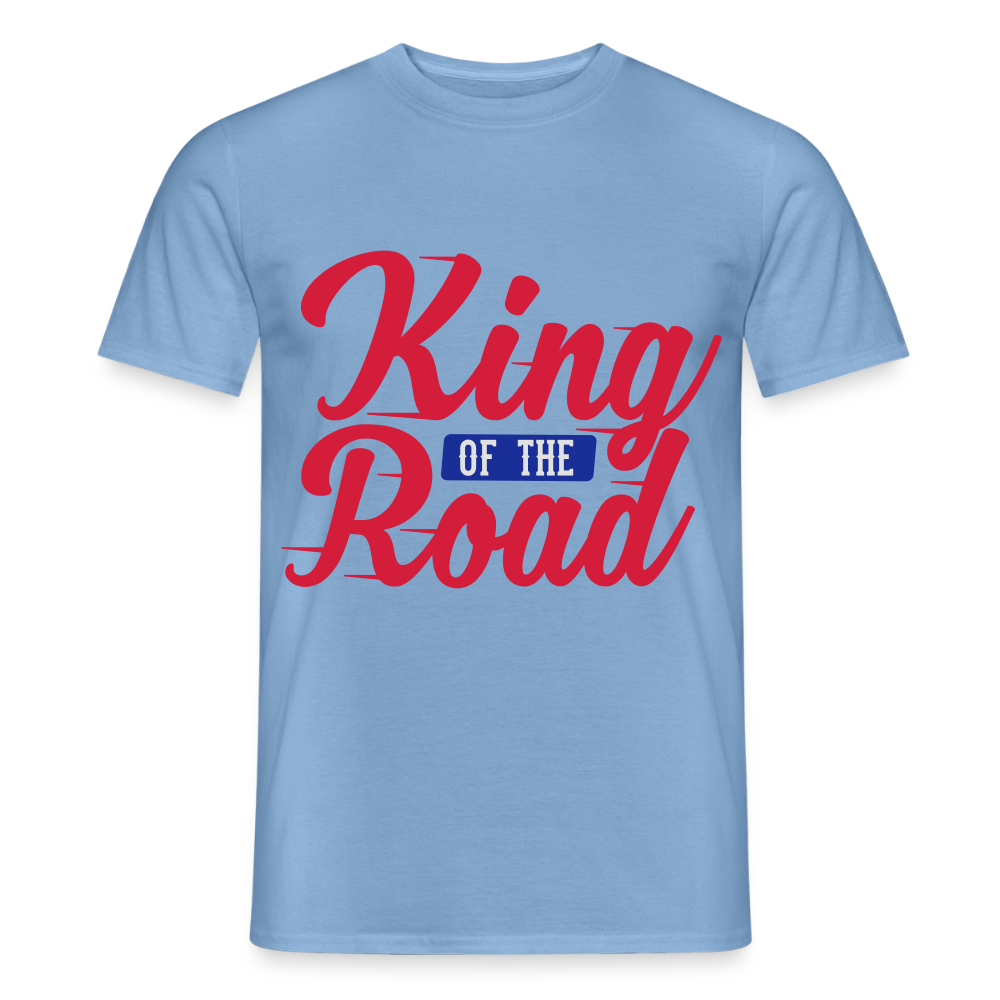 King of the Road T-Shirt - carolina blue