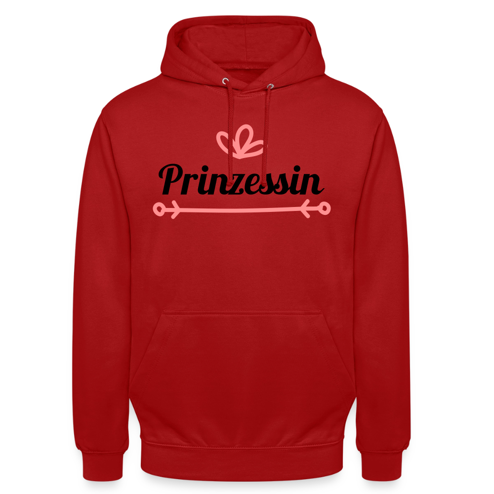 Prinzessin Hoodie - red