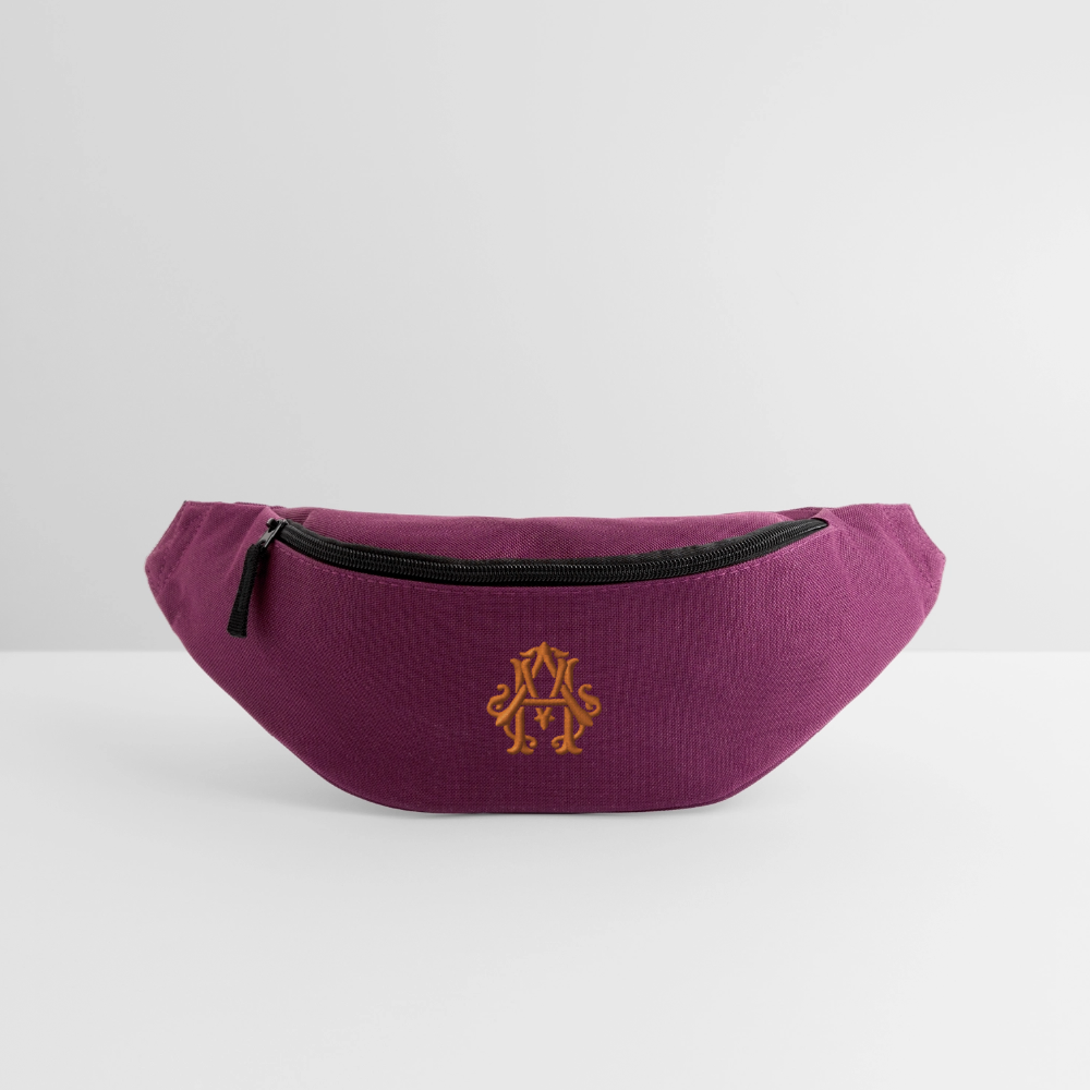 adligemotivations Logo Bauchtasche - burgundy