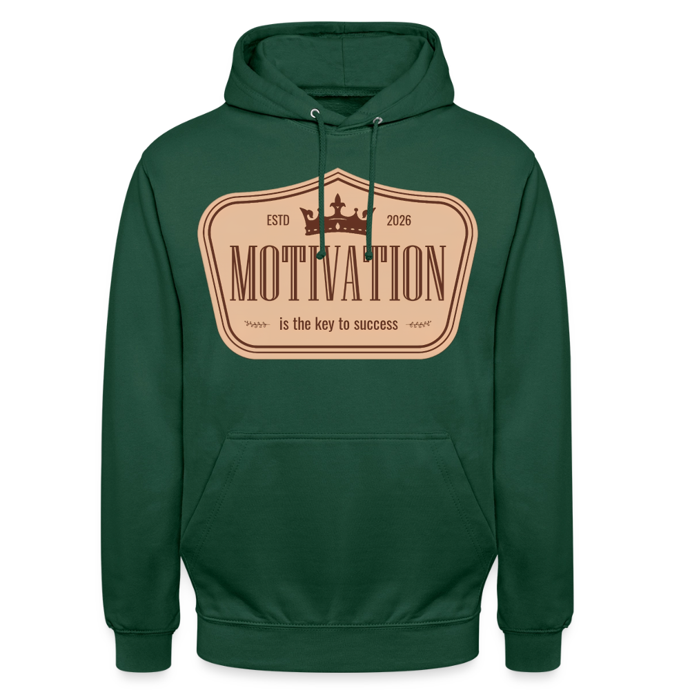 Motivations Hoodie - bottle green