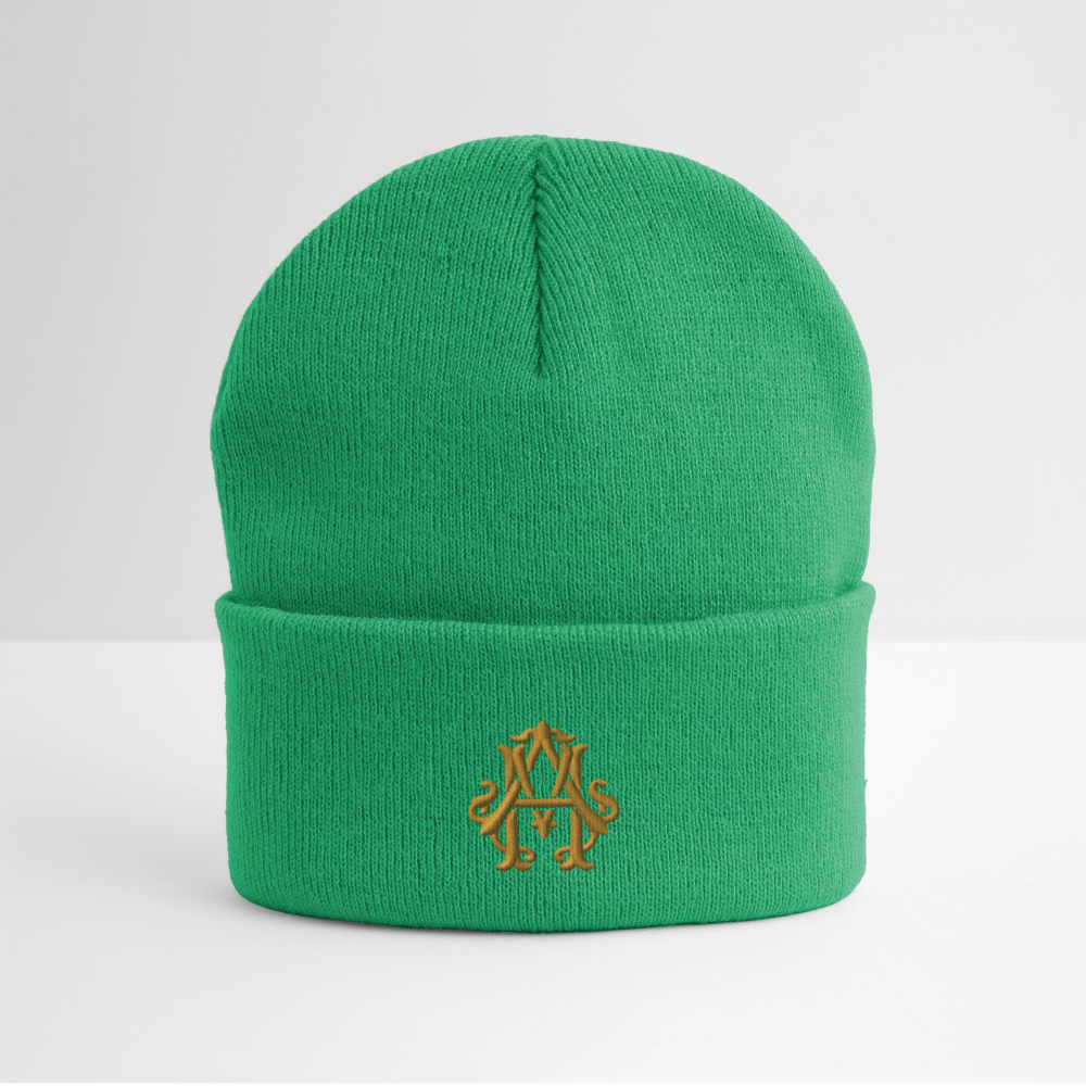adligemotivations Logo Wintermütze - kelly green