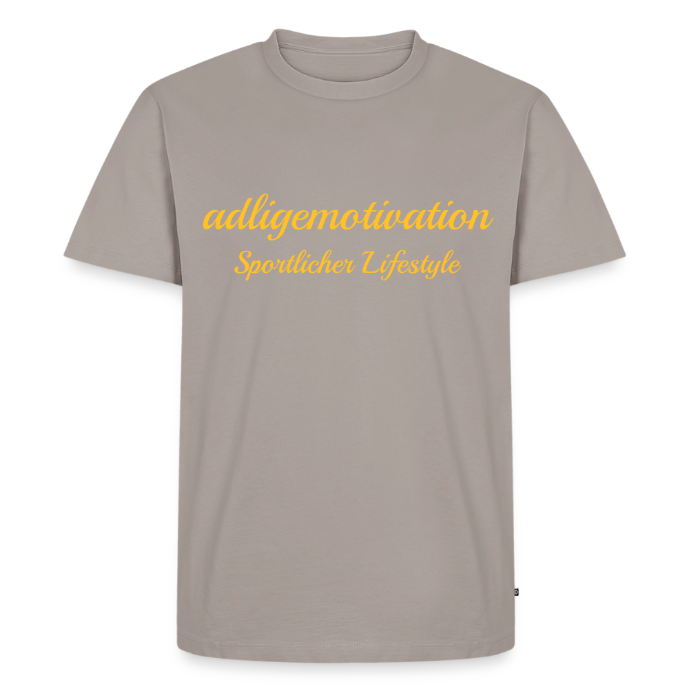 Sportlicher Lifestyle Premium T-Shirt - taupe