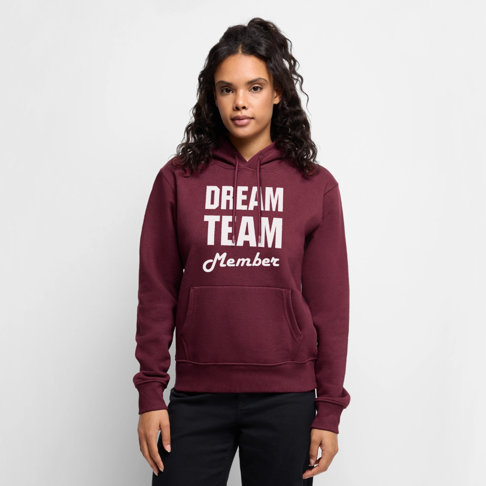Dreamteam Premium Hoodie - burgundy