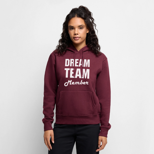 Dreamteam Premium Hoodie - burgundy