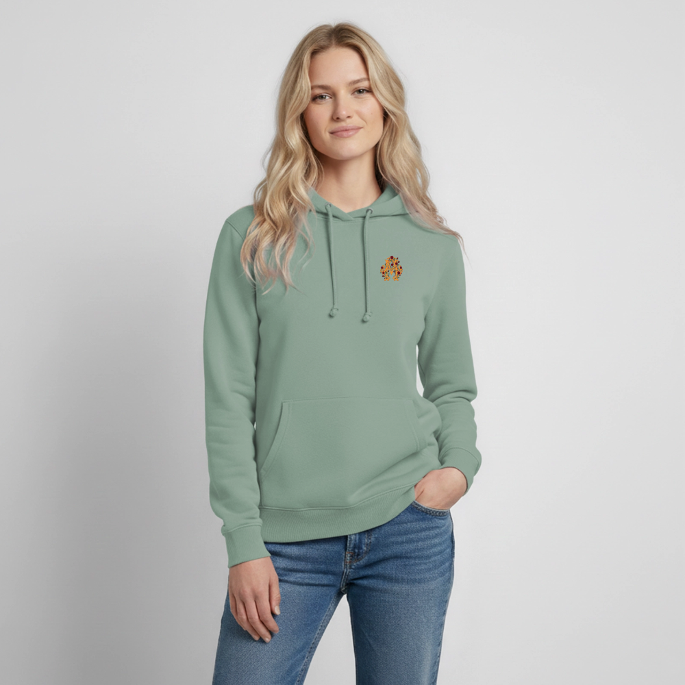 FAITH, HOPE, LOVE Hoodie - steel green
