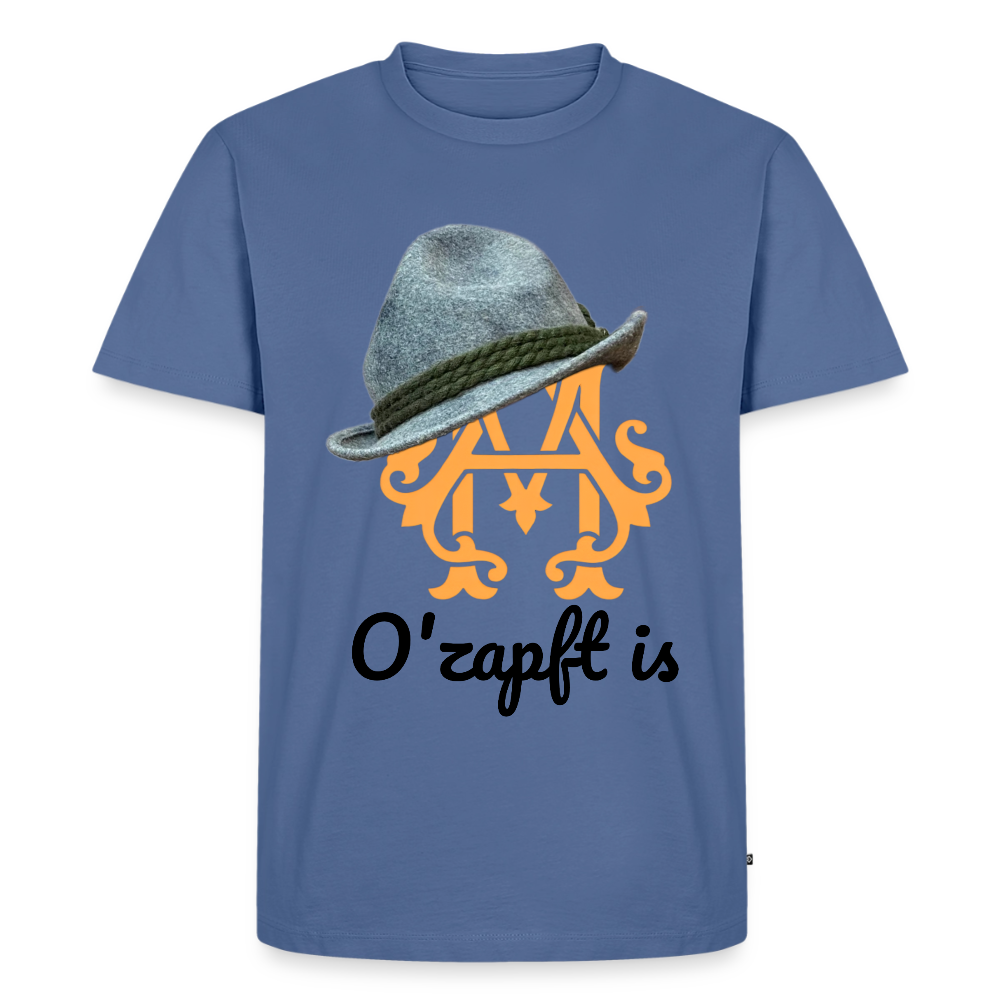 O´zapft is Premium T-Shirt - stone blue