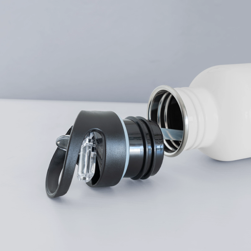Bauernhof Flasche - white