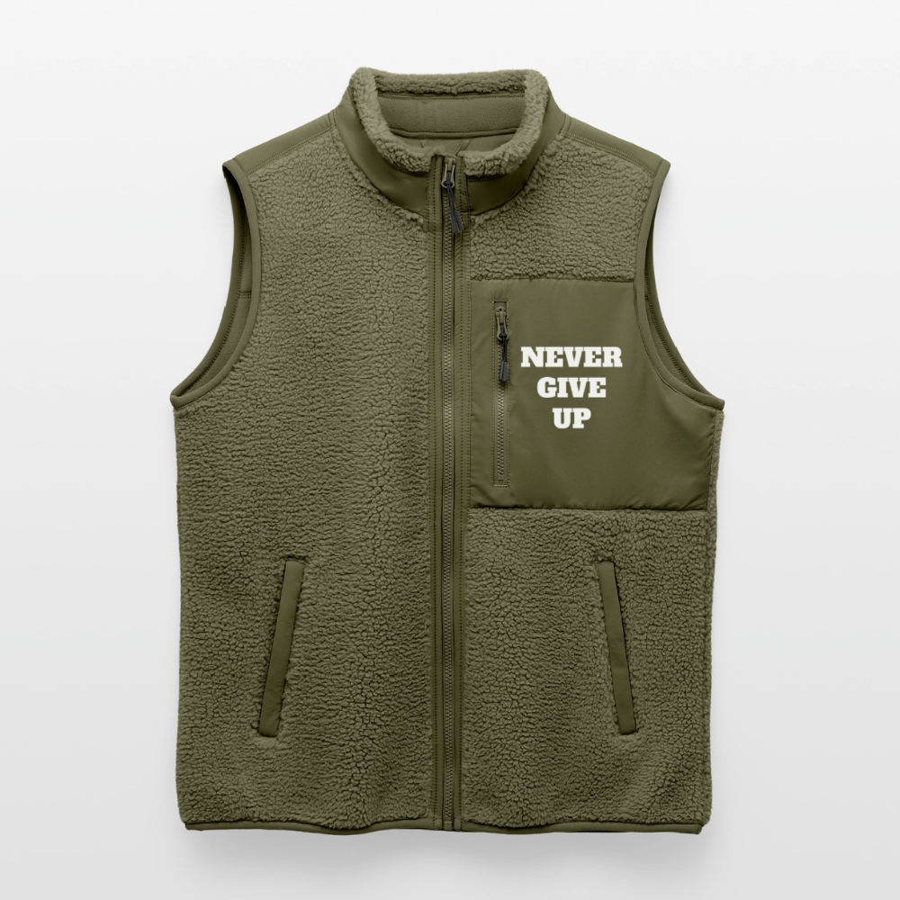 Never give up Sherpa - Weste - khaki