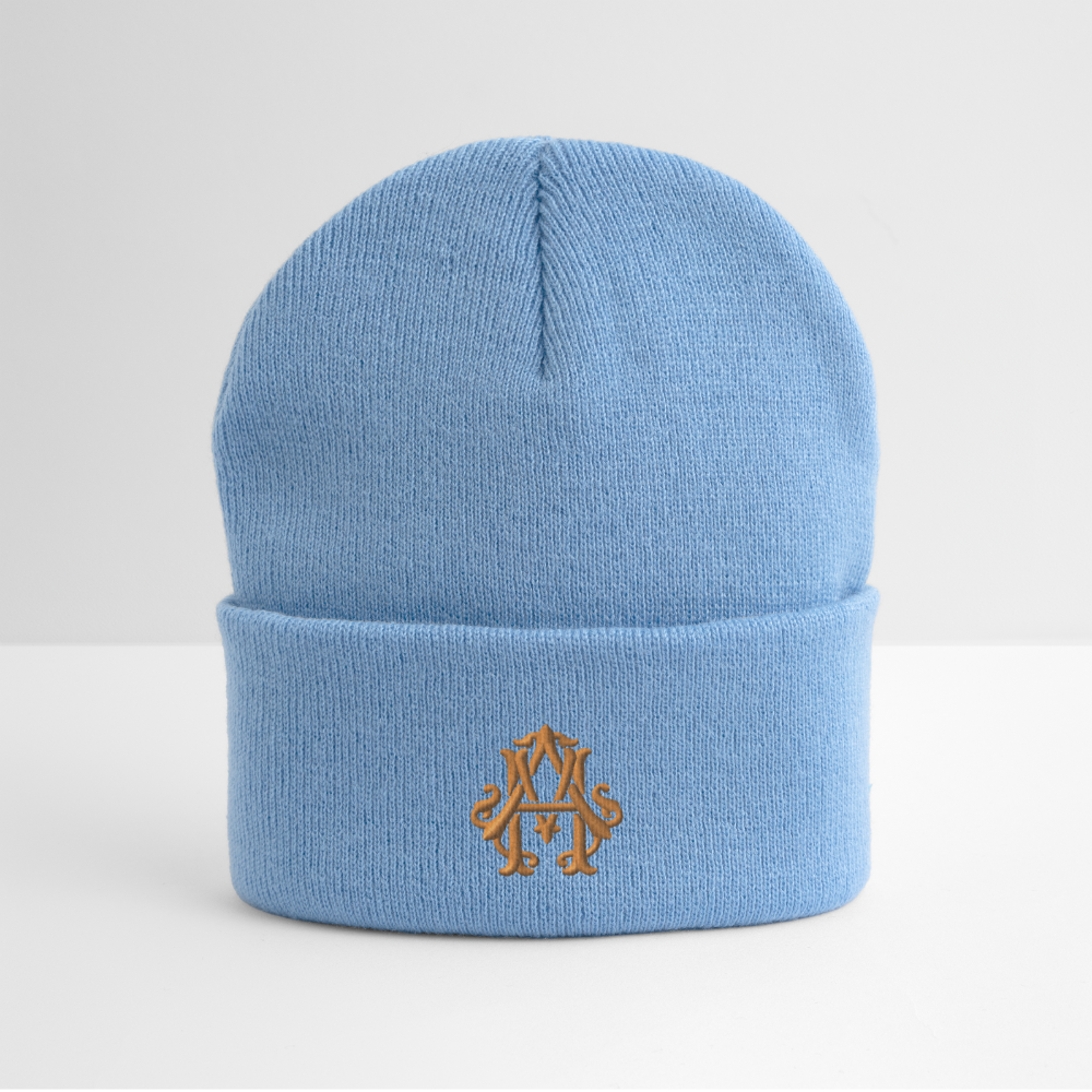 adligemotivations Logo Wintermütze - sky blue
