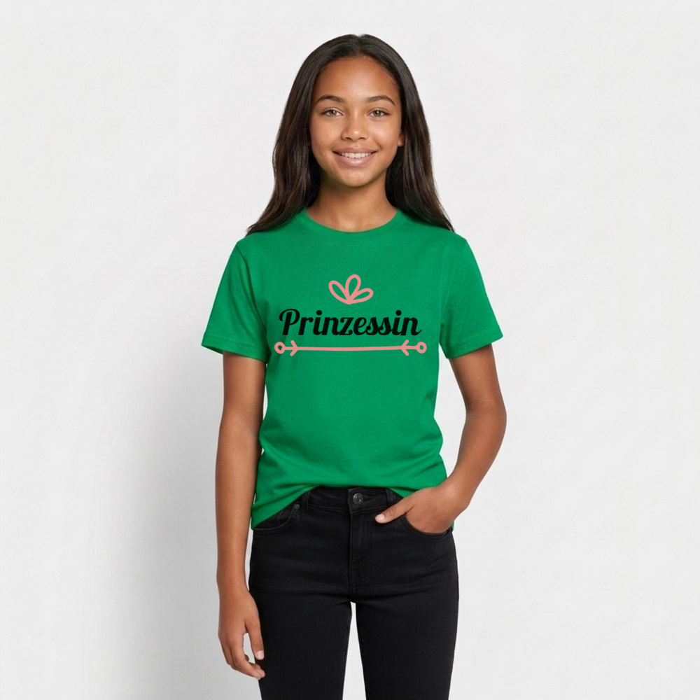Prinzessin T-Shirt Teenager - kelly green