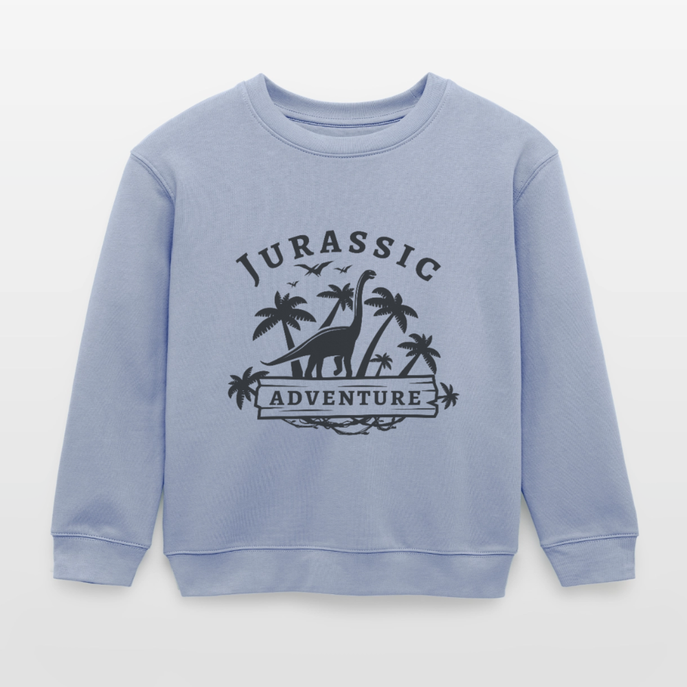 Dinosaurier Premium Kinder Sweatshirt - lavender-violet