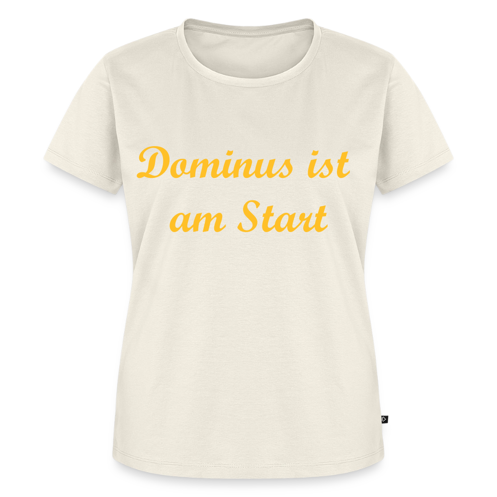 Dominus ist am Start Premium T-Shirt Woman - off white