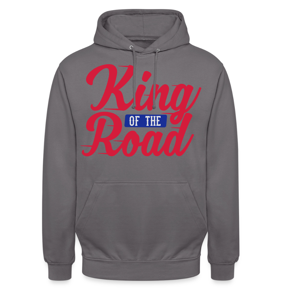 King of the Road Hoodie - elephant grey