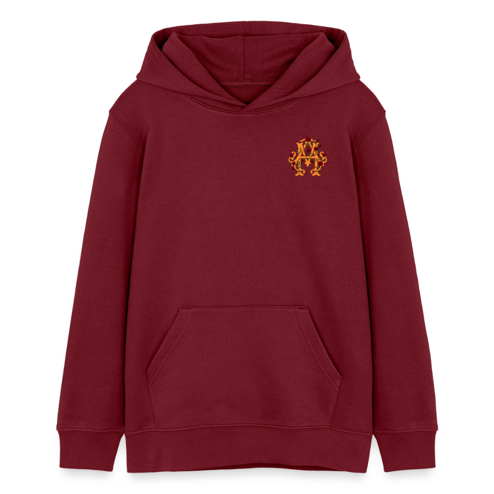 FAITH, HOPE, LOVE Premium Hoodie - burgundy