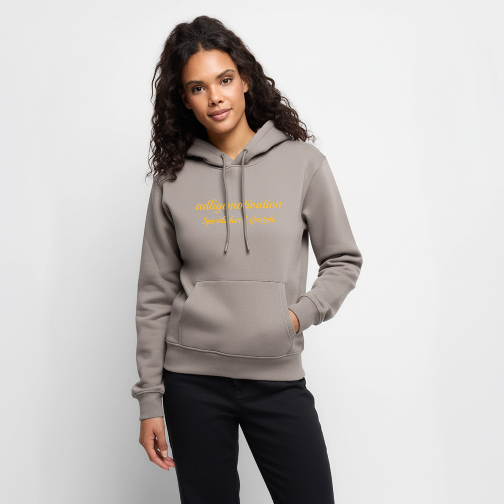 Sportlicher Lifestyle Premium Hoodie - taupe