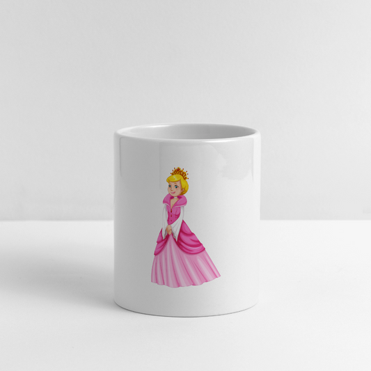 Prinzessin Keramik Tasse - white