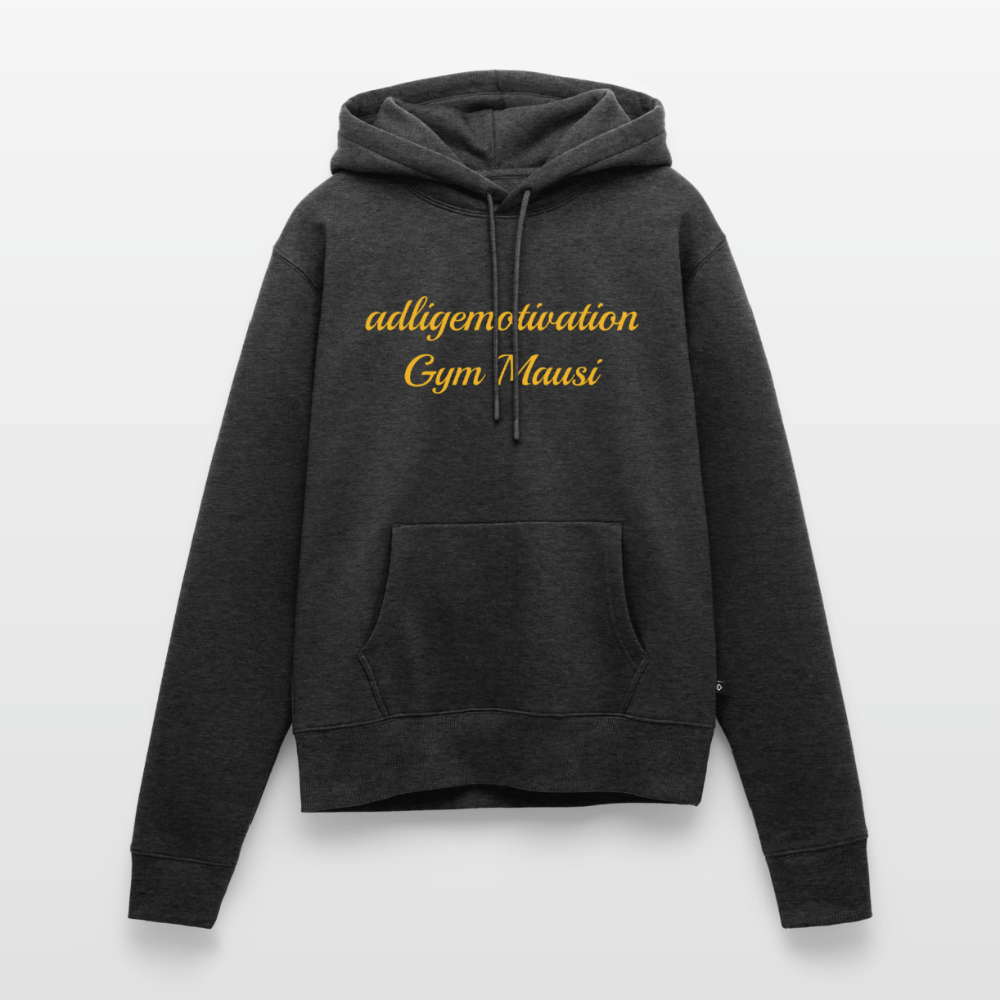 Gym Mausi Premium Hoodie - heather anthracite