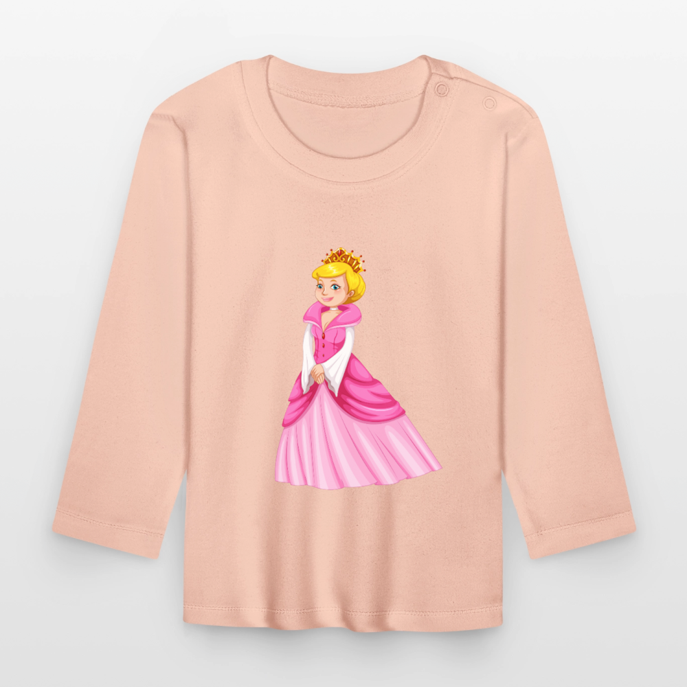 Prinzessin Premium Baby Langarmshirt - crystal pink