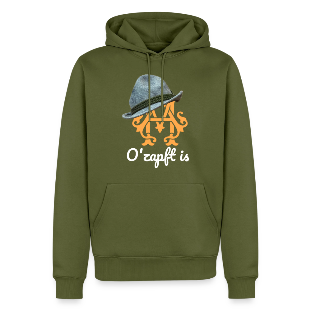 O´zapft is Premium Hoodie - khaki