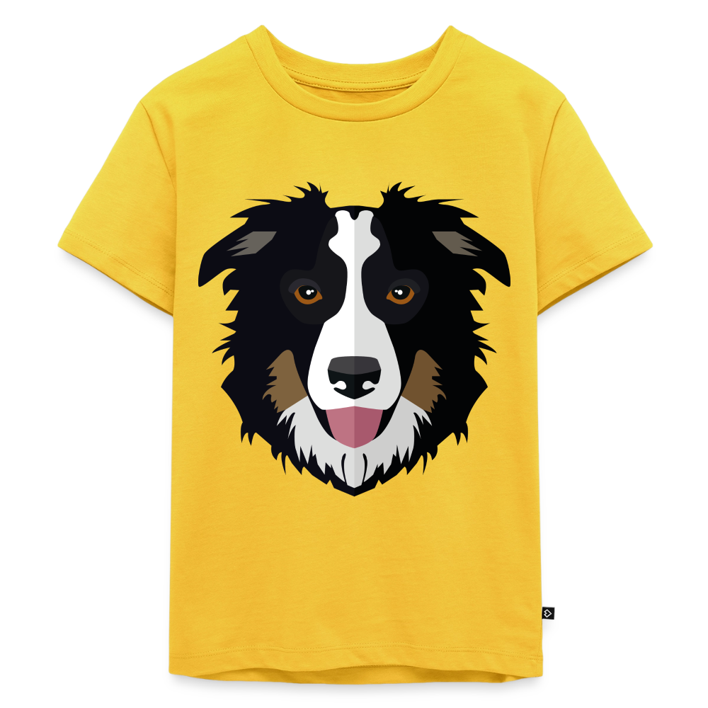 Hund Premium Kinder T-Shirt - sun yellow