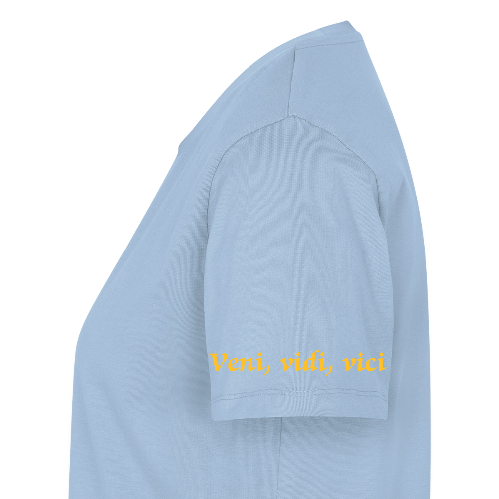 Veni, vidi, vici Premium T-Shirt Woman - light blue