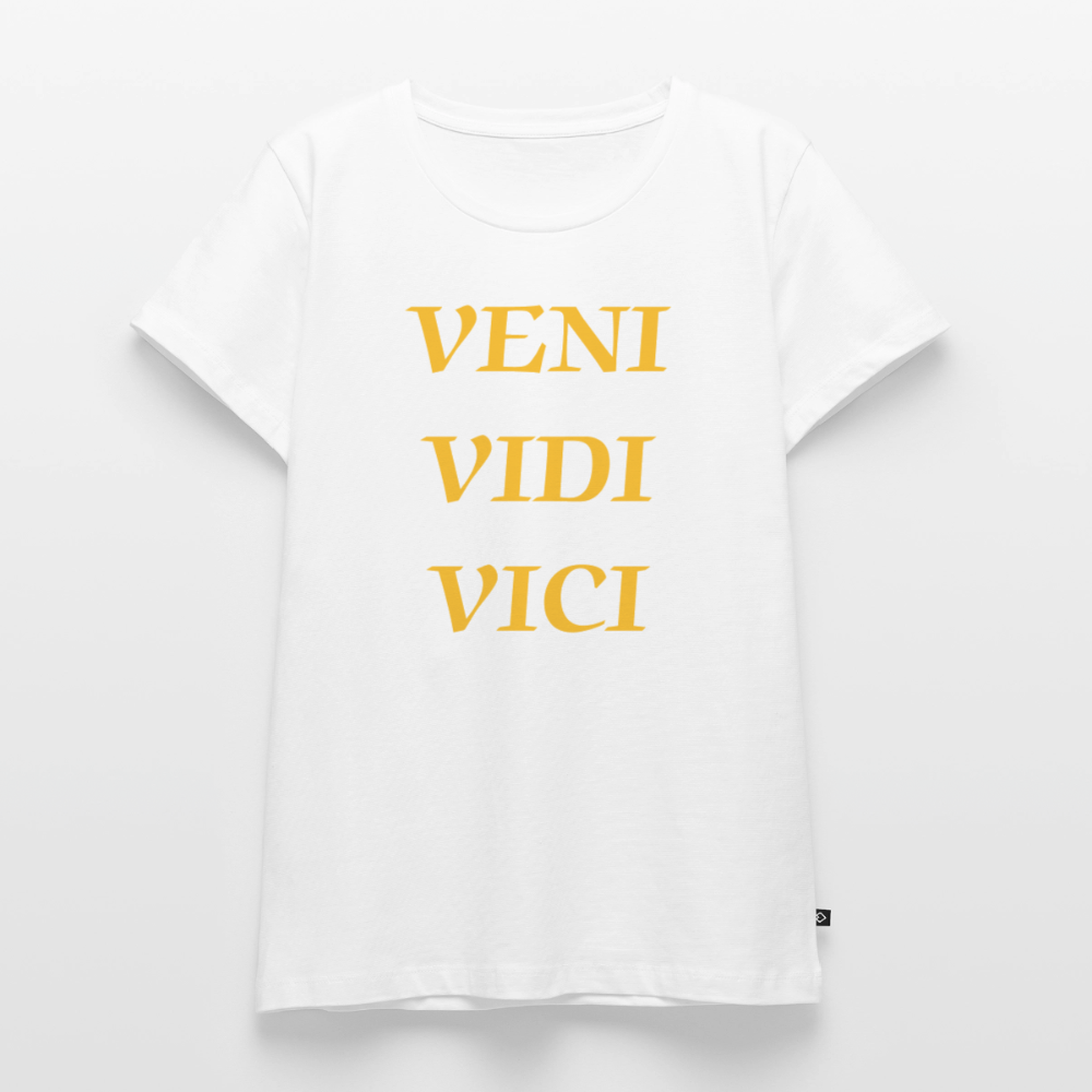 Veni, vidi, vici Premium T-Shirt Woman - white