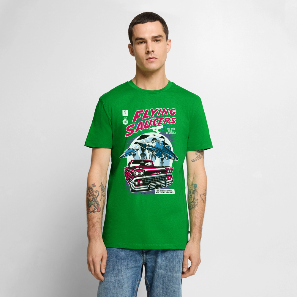 FLYING SAUCERS Premium T-Shirt - green