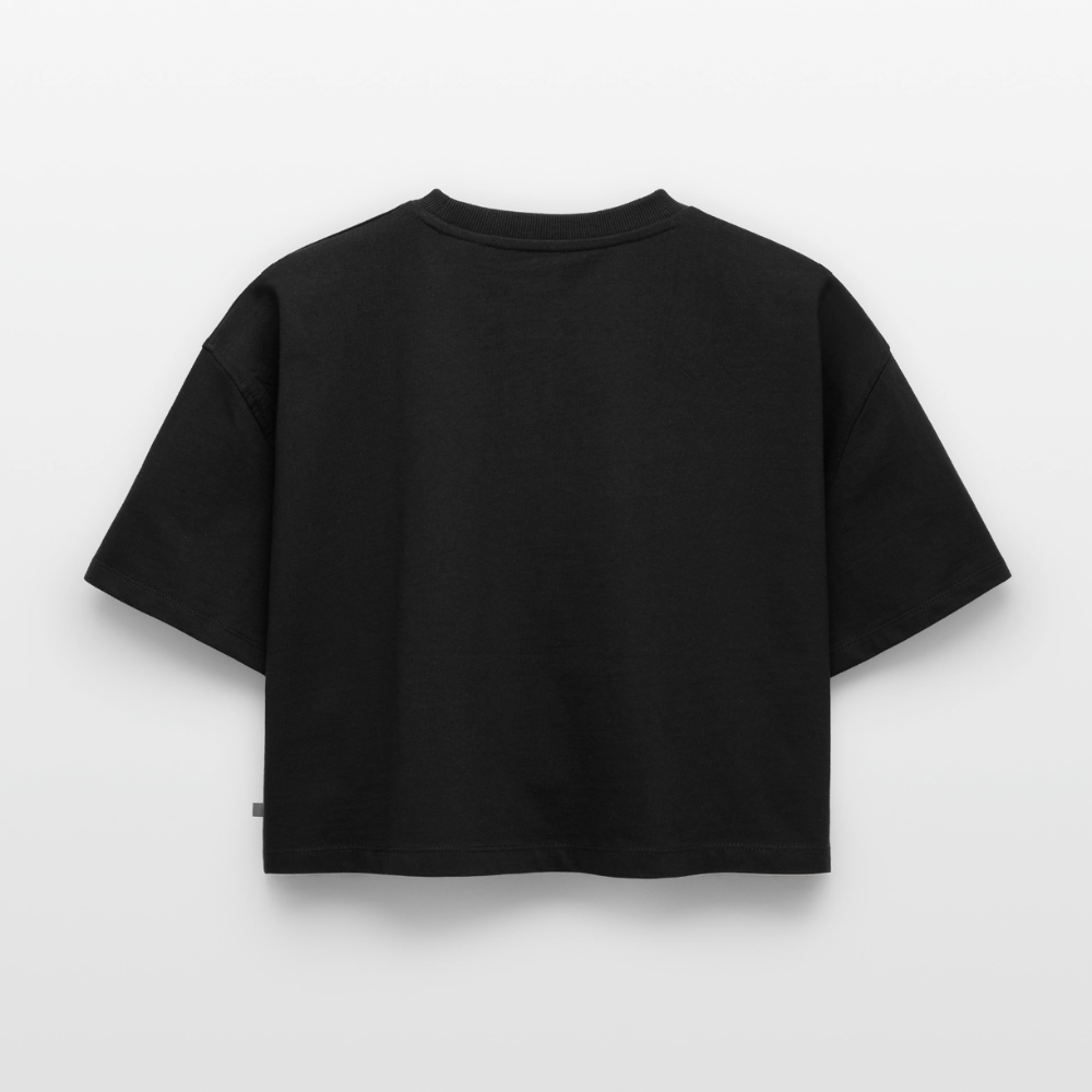 Cropped Premium T-Shirt - black